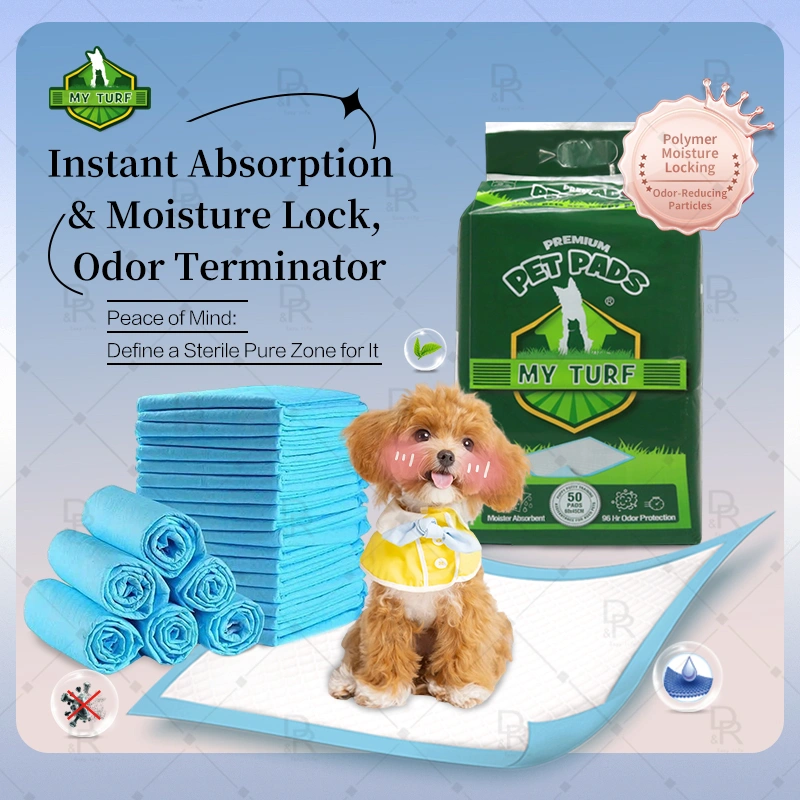 Asia style pet pee pads high absorbency