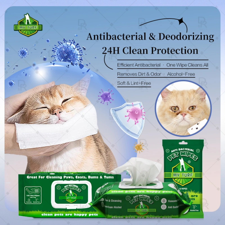 Wholesale Antibacterial Pet Wet Wipes
