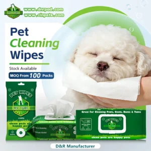 Eco Friendly Pet Cleaning Wipes