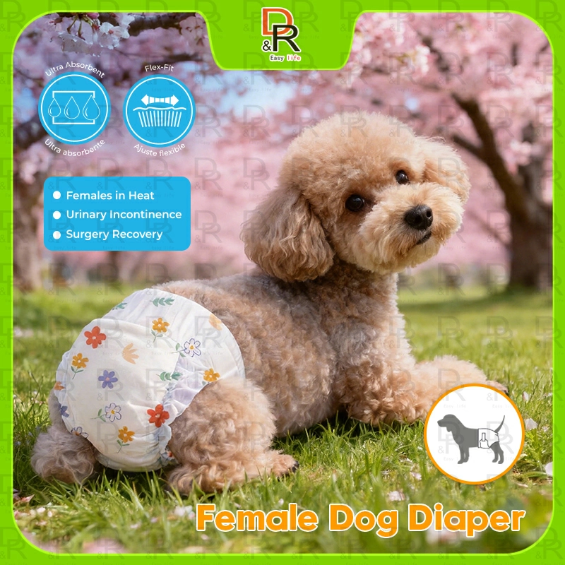 Leak-proof female dog diapers for hygienic and comfortable use