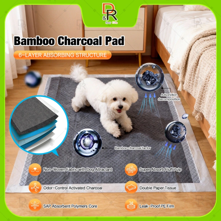 Charcoal Disposable Pet Training Pee Pads