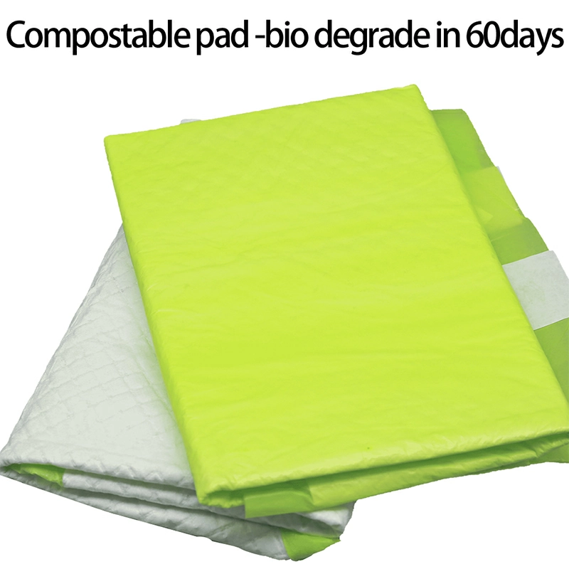 Recycled sustainable dog pee pad with odor control feature