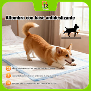 Almohadilla de respaldo inferior antideslizante